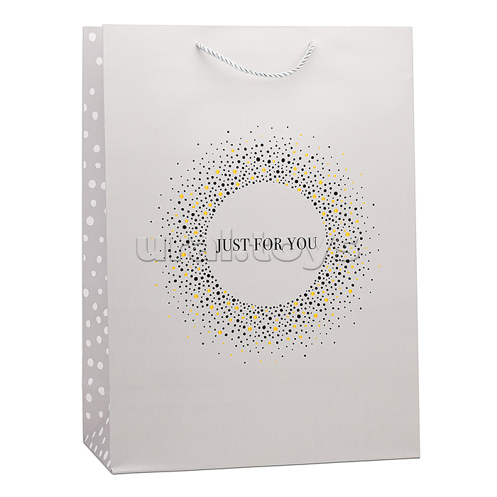 Пакет подарочный "Just for you" 30х41,5х12 см Пакет подарочный "Just for you" 30х41,5х12 см