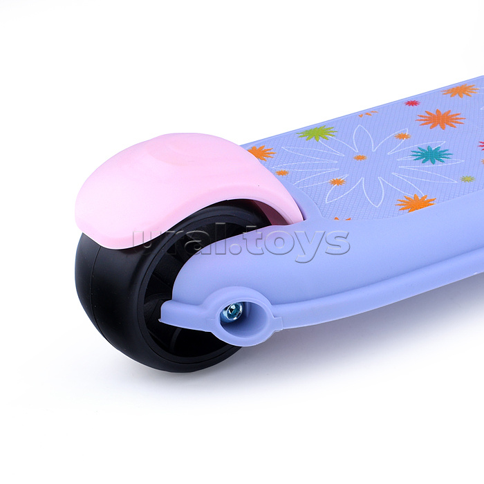 Самокат 3-х колесный ROCKET, фиолетовый