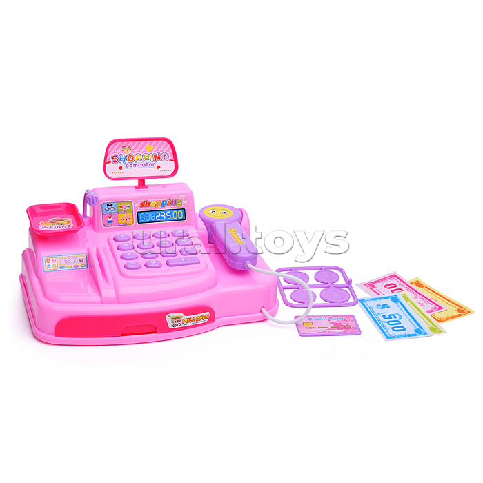 Касса игрушечная "Учимся и играем" в коробке