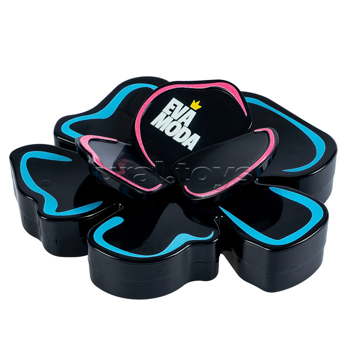 Набор детской декор. косметики Eva Moda, BOX 15х15х4,5 см; тени для век-3шт.(4,16г), блеск для губ-7шт.(8,4г), румяна-2шт.(3,2г), аппликатор-2шт., зеркало-1шт., Набор детской декор. косметики Eva Moda, BOX 15х15х4,5 см; тени для век-3шт.(4,16г), блеск для губ-7шт.(8,4г), румяна-2шт.(3,2г), аппликатор-2шт., зеркало-1шт.,