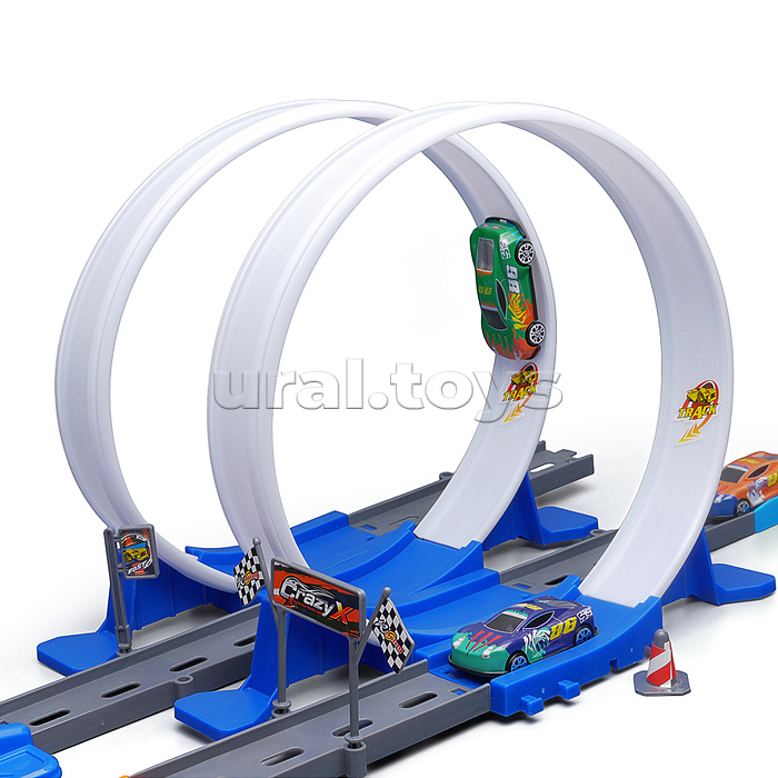Трек "Турбо-Трасса" в коробке