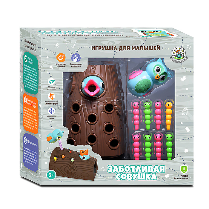 Игра развивающая "Заботливая совушка" Игра развивающая "Заботливая совушка"