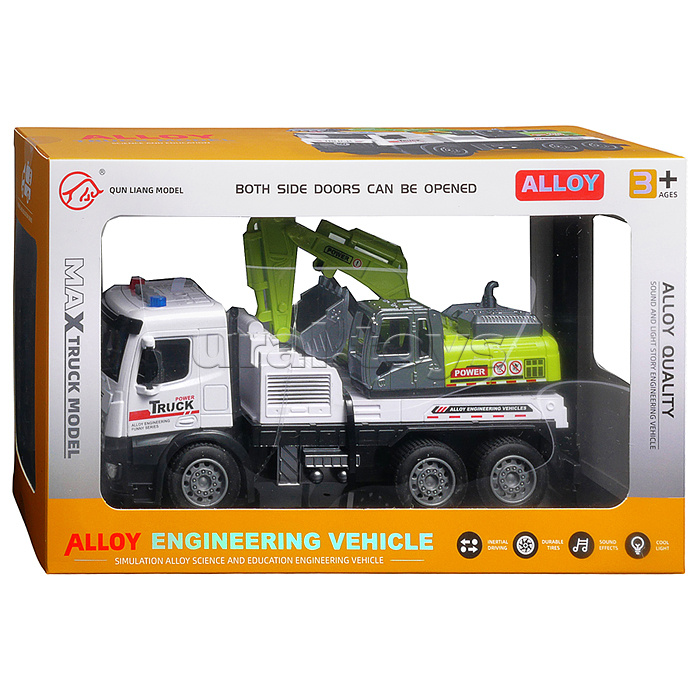 Машина "Строй сила" в коробке