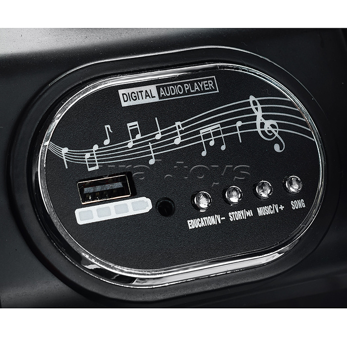 Детский электроквадроцикл ROCKET, 2 мотора по 20 Вт, синий