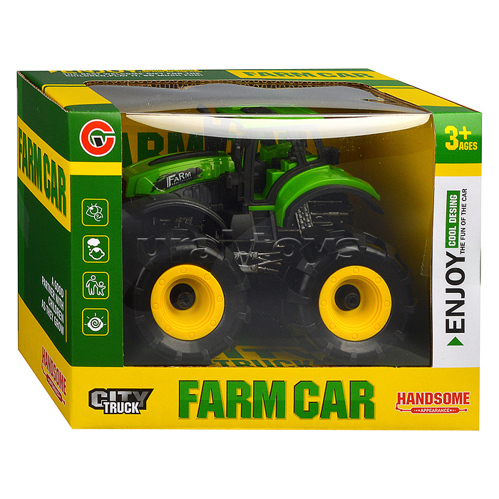 Трактор "Farm car-4" в коробке Трактор "Farm car-4" в коробке