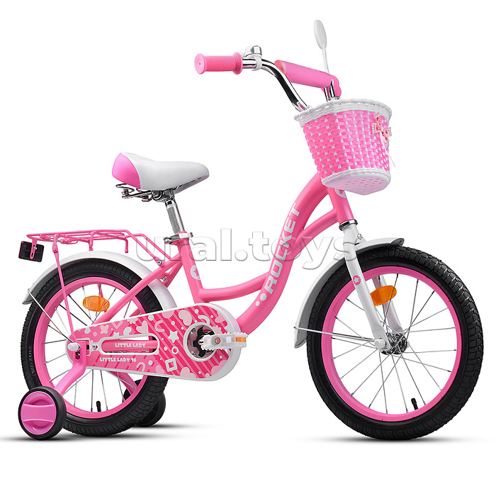 Велосипед 16" Rocket Little Lady, цвет розовый