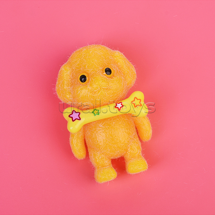 Игрушка - антистресс "Собачка с косточкой"