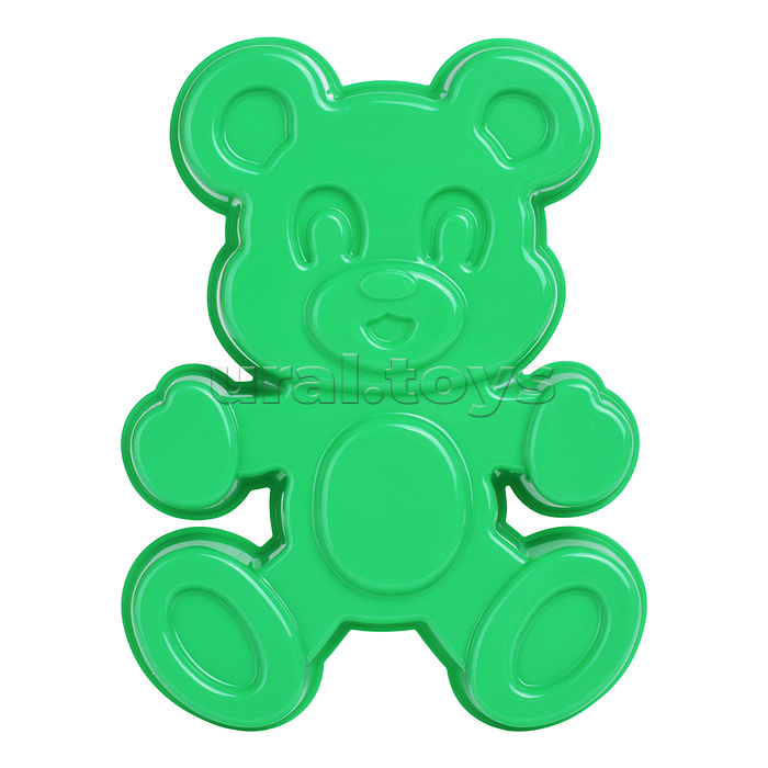 Набор №168 (в рюкзаке): ведро-цветок большое, ситечко-цветок большое, лопатка №5, грабельки №5, формочки (белочка + пёсик + котёнок + медведь), 3 формочки, лейка малая №4