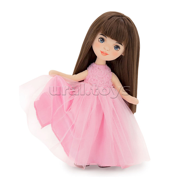 Кукла Sophie в розовом платье с розочками 32, серия: Вечерний шик