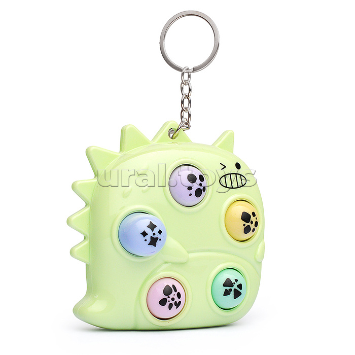 Игрушка - антистресс-брелок "Динозаврик" 7,5см.