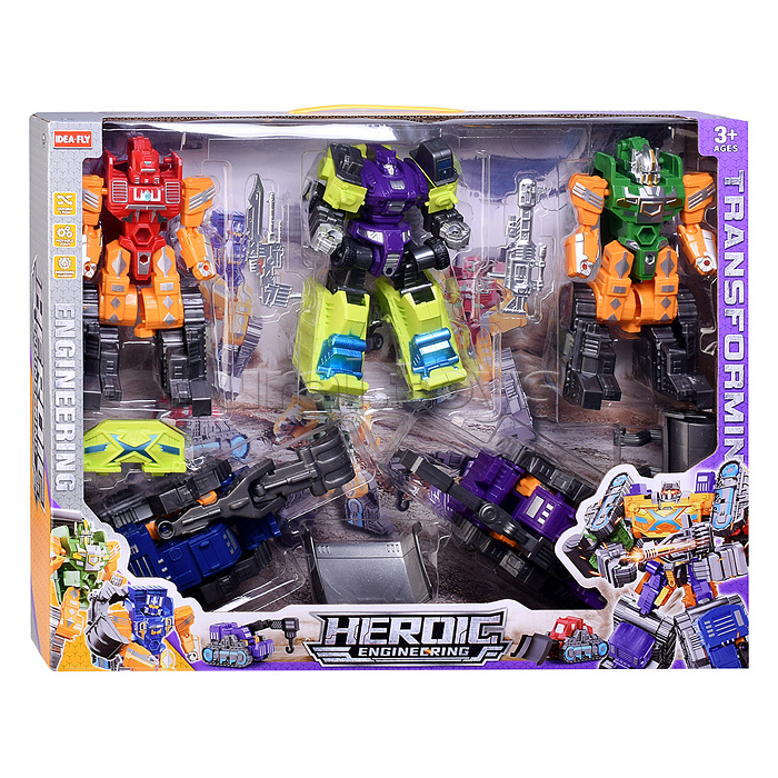 Робот "Герои" в коробке