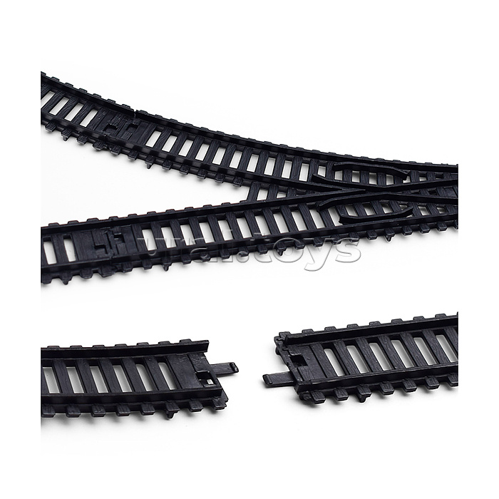 Железная дорога "Ретро-поезд" на батарейках, в коробке