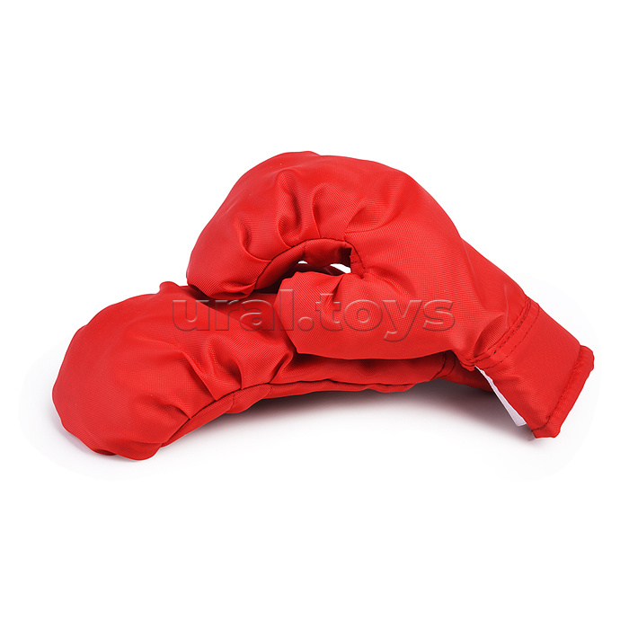 Набор детский игровой (перчатки, груша 50 см.) Оксфорд (красный)