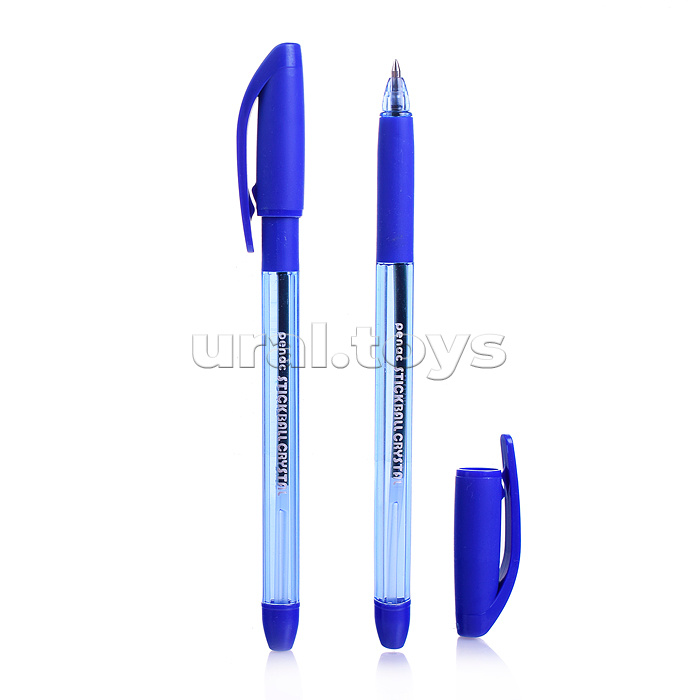 Ручка шариковая Stick ball crystal bulk 0,7мм синяя