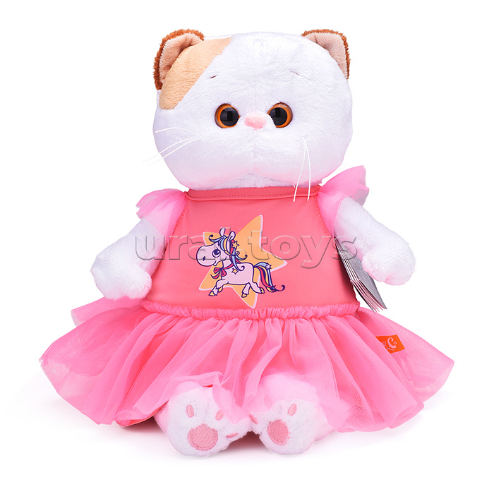 Кошечка Ли-Ли в платье с лошадкой