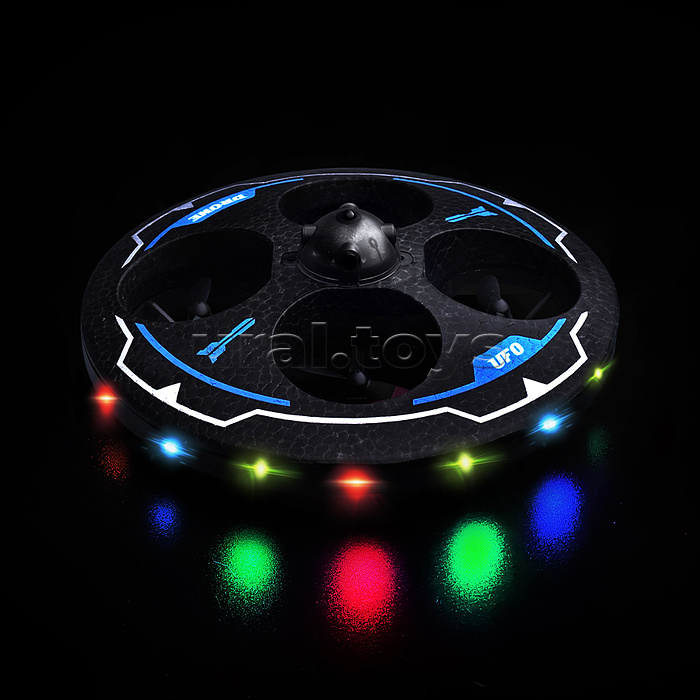 Летающая тарелка "DRONE" р/у, 27 MHz, в коробке