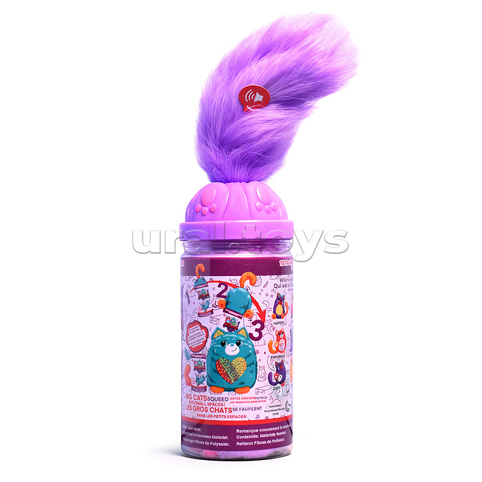 Кот "Дружок" (издает звуки) в коробке