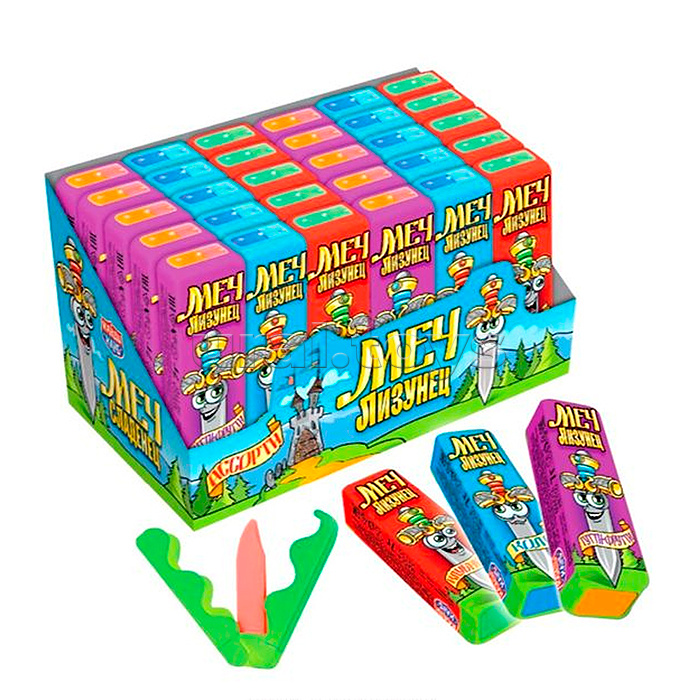 Сахарная конфета "Меч Лизунец" 7гр*30шт