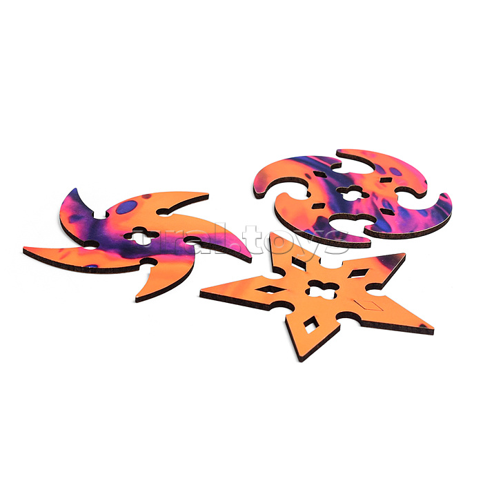 Сувенир Набор Сюрикенов 3 шт