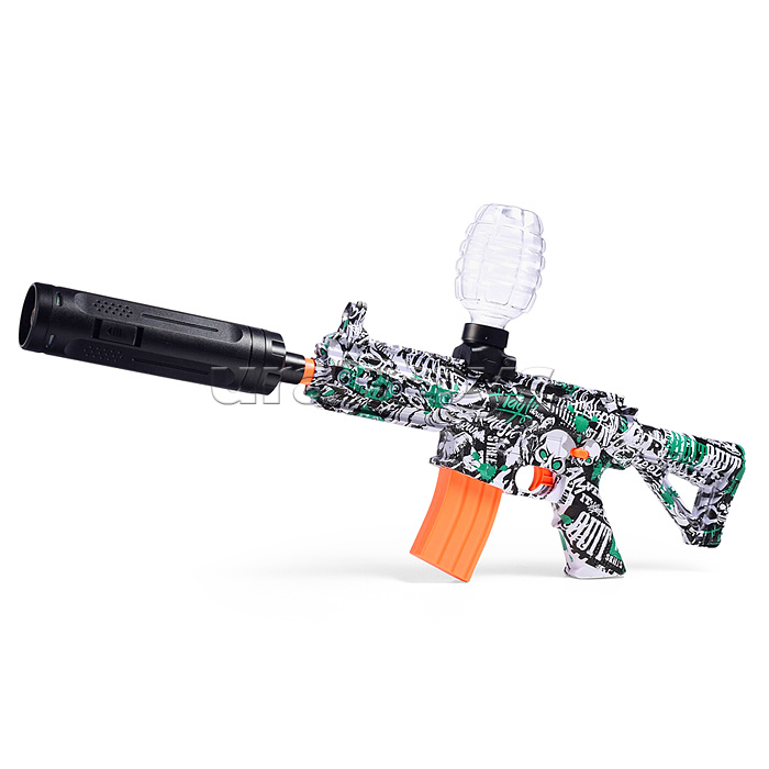 Автомат "Десант" стреляет гелевыми пулями, в коробке