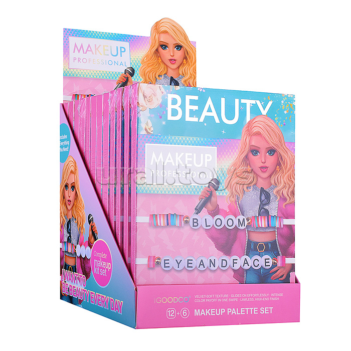 Косметика детская "Лицо каждого" (палетка теней)