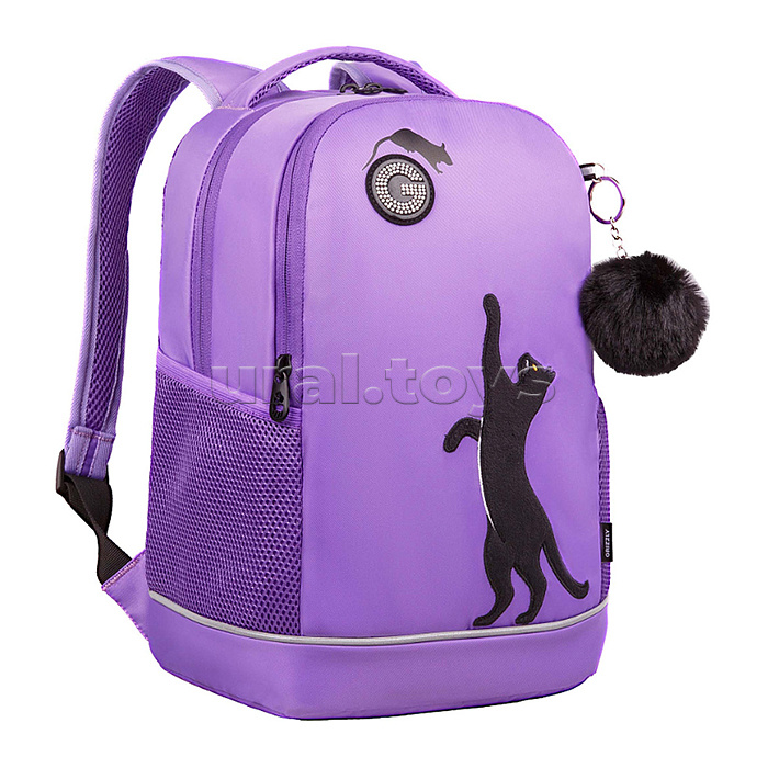 Рюкзак школьный с обвесом (/1 лаванда)