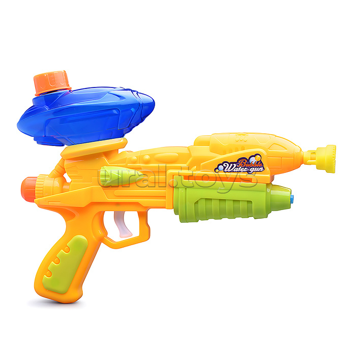 Бластер 2в1 "Водная атака и мыльные пузыри" в коробке