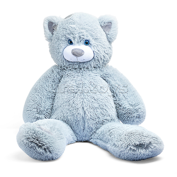 Мягкая игрушка "Милашка" Кот В75 серый