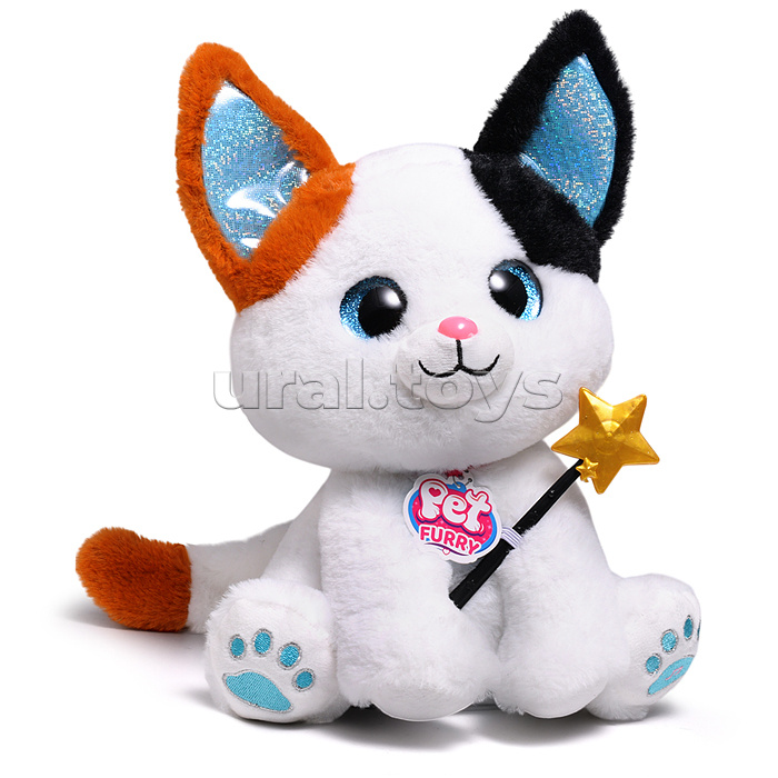 Кошка "Сима" (поёт, записывает, светится) в коробке