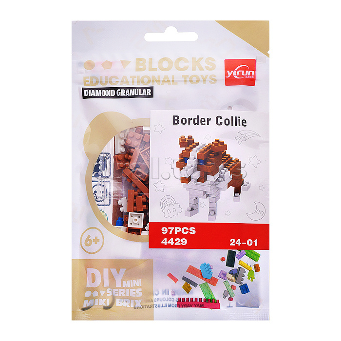 Конструктор "Породистая собачка" в ассортименте, в пакете