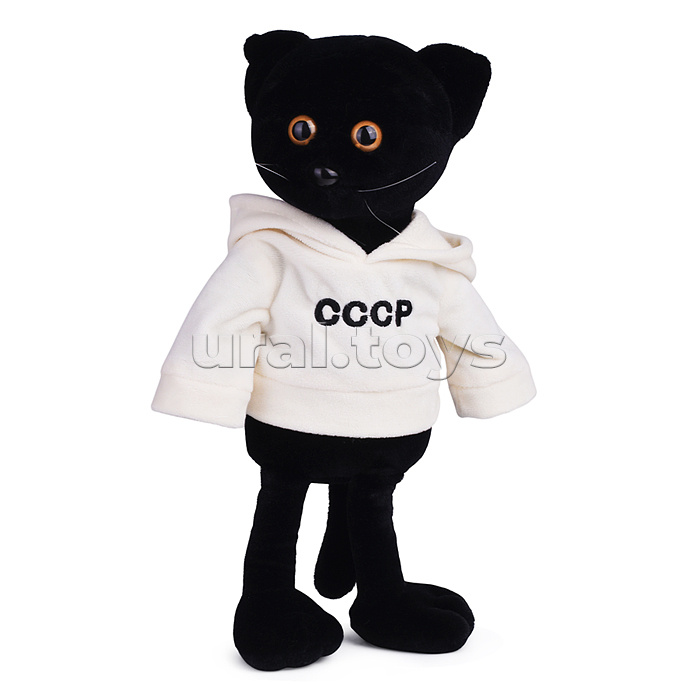 Кот "СССР" в молочной кофте