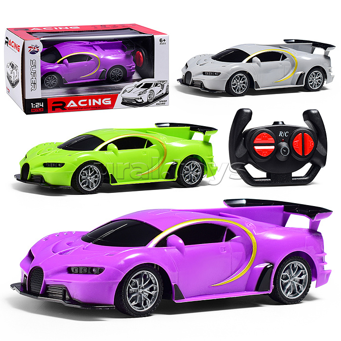 Машина "Буря скорости" р/у, 27 MHz, в коробке