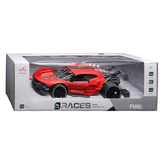 Машина "Turbo" р/у, 27 MHz, в коробке