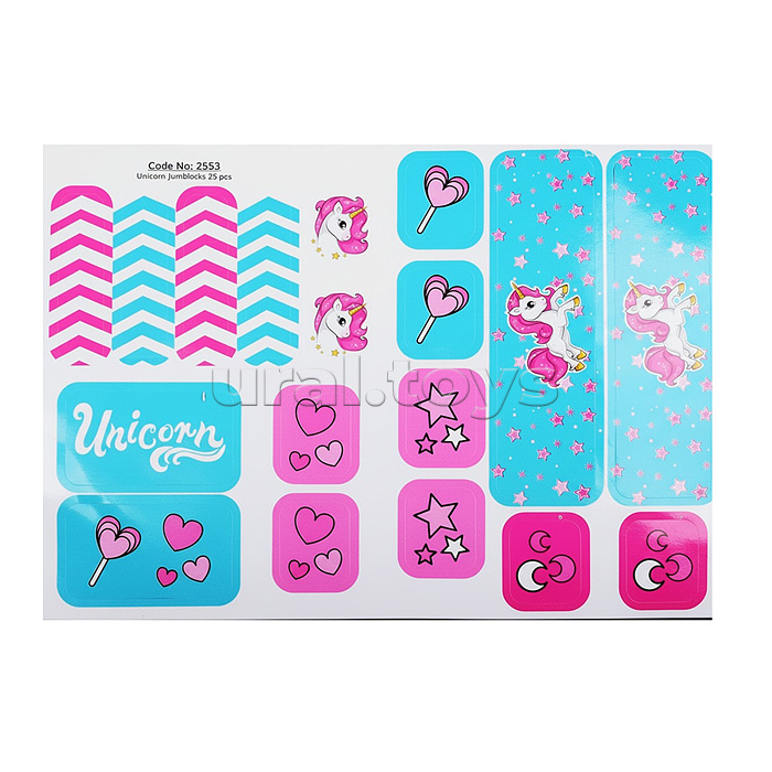 Конструктор "Unicorn Mega blocks" 25 деталей