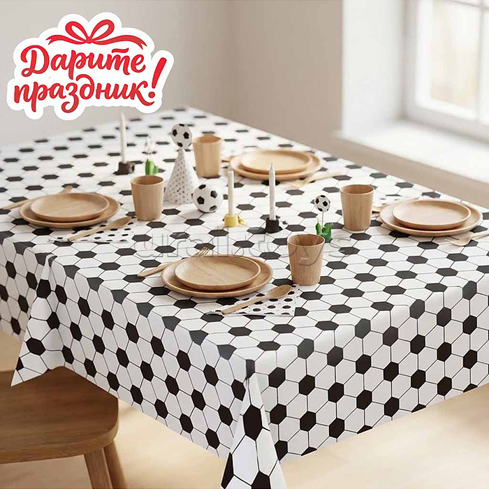 Скатерть "Футбол", 137*274см