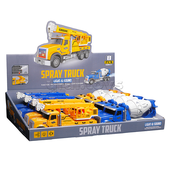 Машина "Про‑Машина" (свет, звук) в коробке