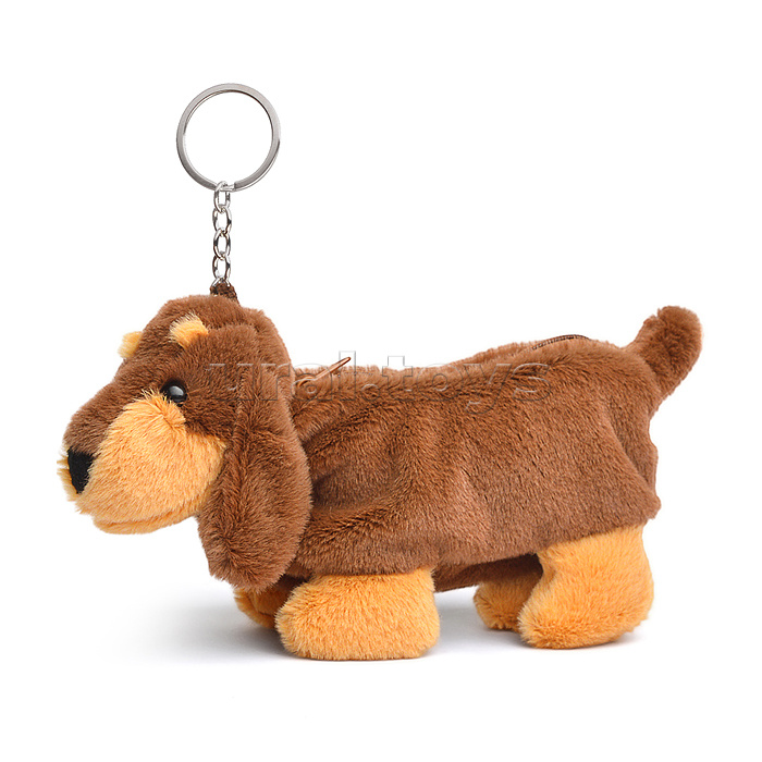 Мягкий брелок-кошелек "Собака Барбос" 20см