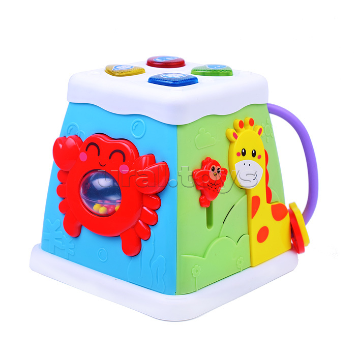 Интерактивная игрушка "Логический куб" в коробке