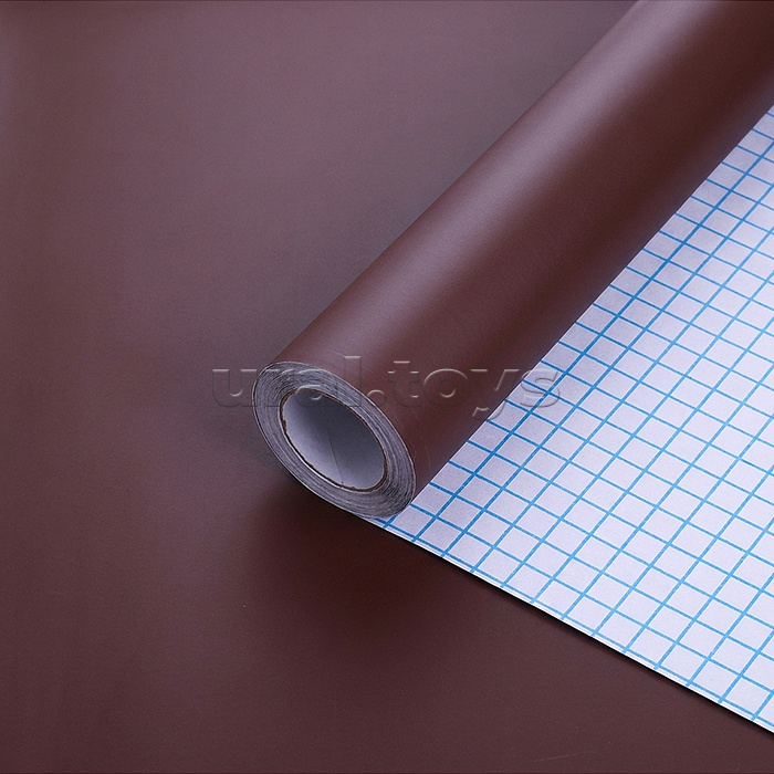 Пленка самоклеящаяся матовая "REPAIR & CRAFT" 60x300 см, PVC 80 мкм, в рулоне, темно-коричневая