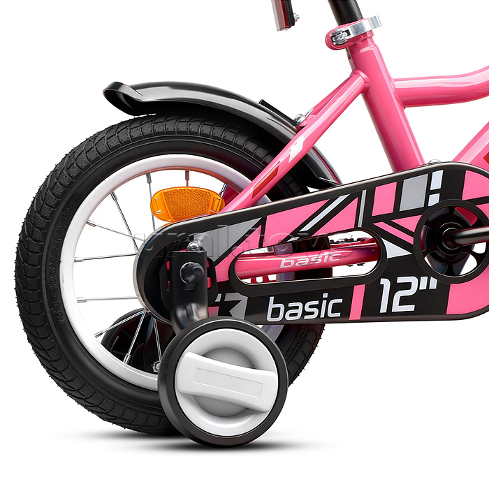 Велосипед 12" Rocket Basic, цвет розовый