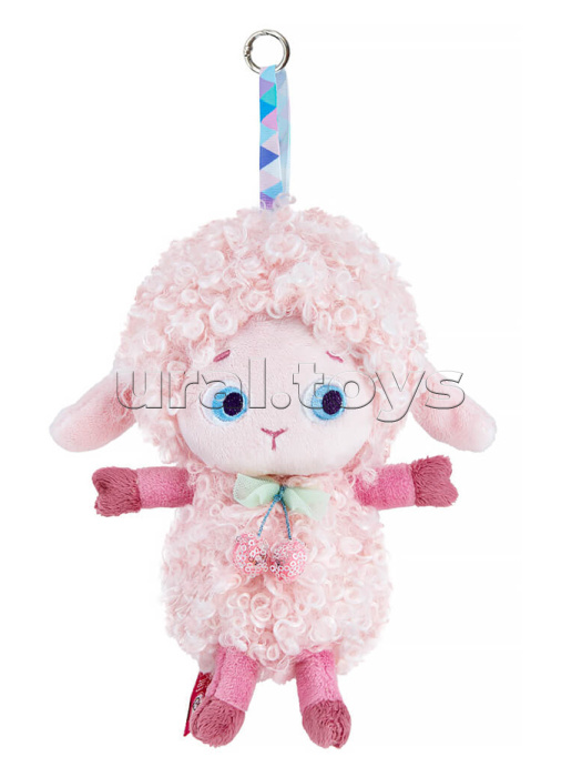Овечка Мия, игрушка с кольцом, 15 см