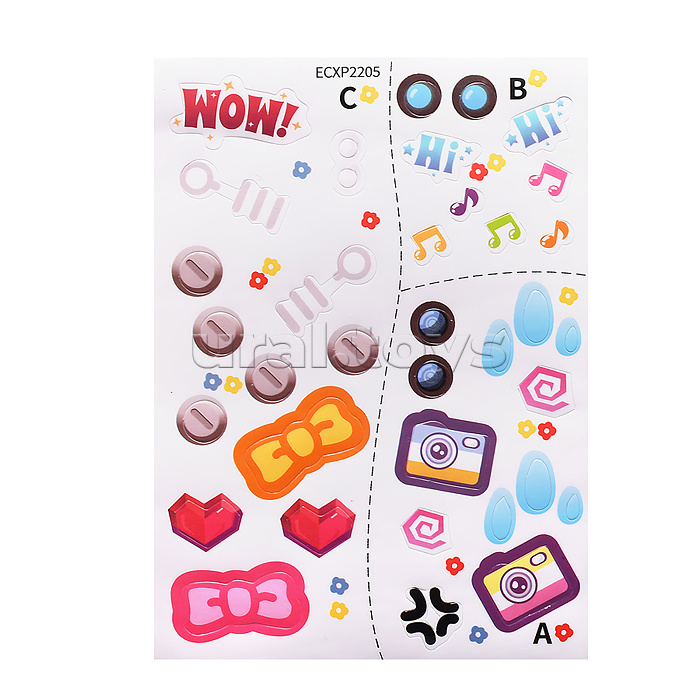 Конструктор "Утенок" с отверткой, в коробке