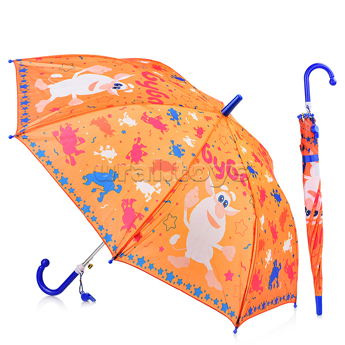 Зонт детский "Буба" ткань, полуавтомат, r-45см