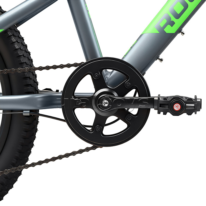 Велосипед 20" Rocket Crux 4.0 , цвет серый, размер 11"