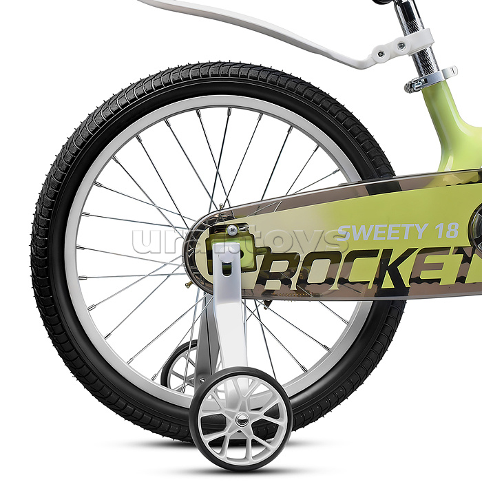 Велосипед 18" Rocket Sweety, цвет салатовый