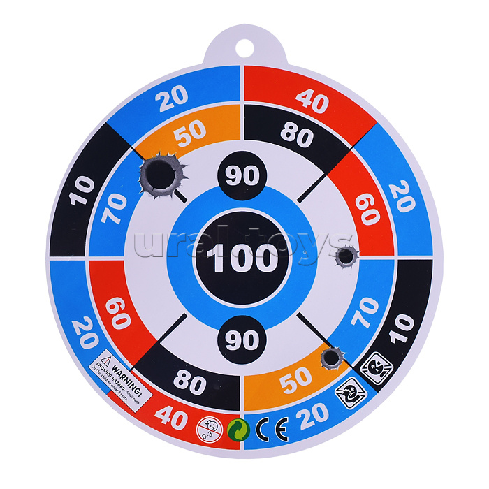 Ружье со стрелами на присосках, в пакете