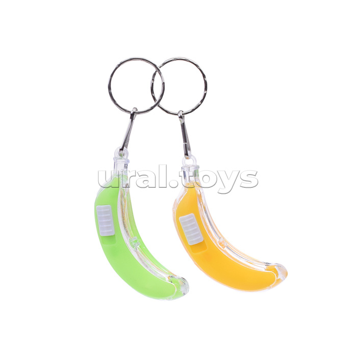 Фонарик игрушечный "Брелок Банан"
