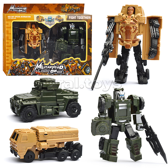 Робот "Броневик" трансформирующийся, в коробке