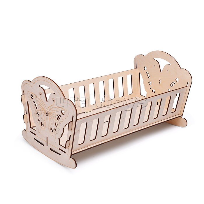 Кроватка для кукол "Fly of butterfly" в подарочной упаковке