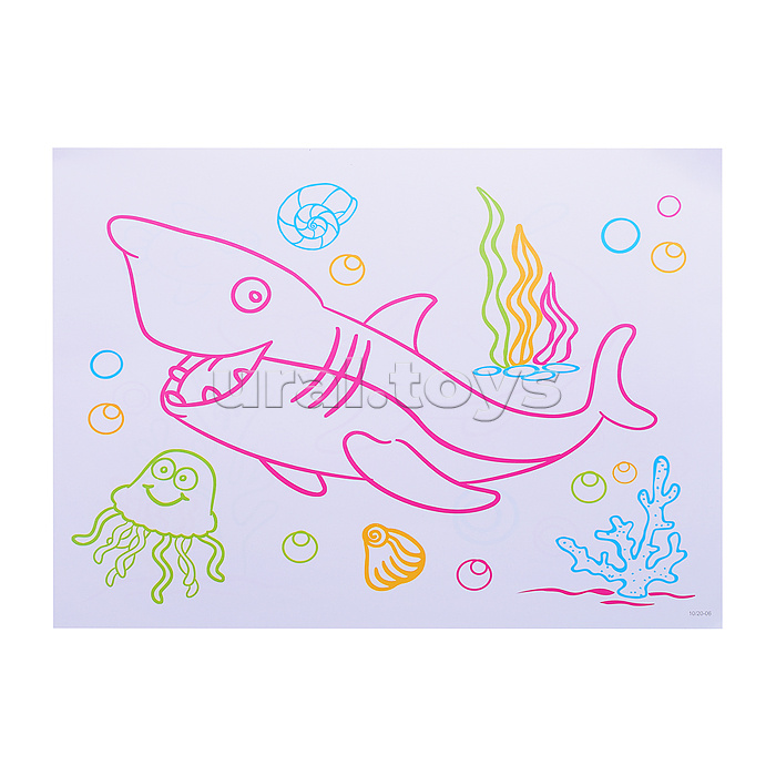 Доска для рисования "Единорог 3D" в коробке